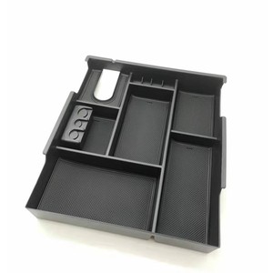 Toyota Tundra Center Console Storage Box Plastic Organizer 4-7 Compartments Modern Design <b>Car</b> <b>Interior</b> Accessory - Product Image 1