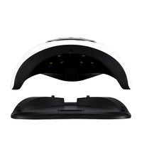 Lámpara Profesional UV LED para Uñas de 48W, 24 Perlas, Doble Longitud de Onda 365+405nm, Sensor Táctil, Temporizador 30/60/90, Secador de Gel para Salón