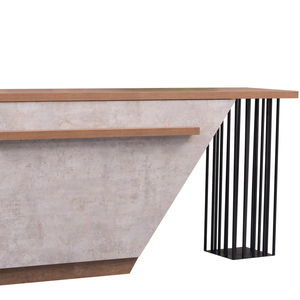 Wesome đồ nội thất văn phòng thiết kế quầy lễ tân công nghiệp superego lễ tân tiếp tân bàn khách sạn - Product Image 3