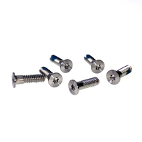 Micro-vis nervurée torx -CD à tête plate de haute précision M1.0 M1.2 M1.4 M1.6 pour montres, téléphones mobiles, ordinateurs portables et ordinateurs