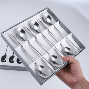 Ernesto.s Stainless Steel Spoon Set 6pcs Long Handle For Camping Outdoor Use - Product Image 4