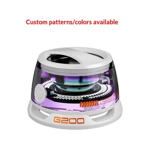 5.2 Kablosuz Dış Mekan Taşınabilir RGB LED Atmosfer Işığı Mini Subwoofer Hoparlör, Araba ve Ev İçin USB Bataryalı, Manyetik - Product Image 3