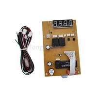Papan Timer 4 Digit Super NEG Laris Manis, Timer 4 Digit Kompatibel dengan Perangkat Penerima Koin PS2/PC