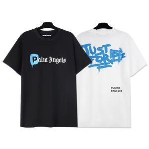 Nueva camiseta PAT informal holgada unisex con estampado de letras divertidas y modernas, estilo hip-hop, para skateboard, de manga corta - Product Image 1