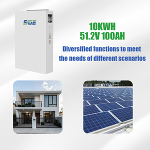 Wall Mounted Solar Lithium <b>Battery</b> Home Energy Storage System 10kWh CAN Portable for <b>Backup</b> Solution Smart Home - Product Image 3