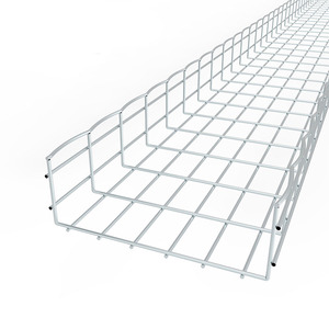 Bandeja de Cables de Malla de Acero Inoxidable, Tamaños de 50-200 mm, Galvanizada en Caliente, para Uso Industrial y de Construcción - Product Image 2