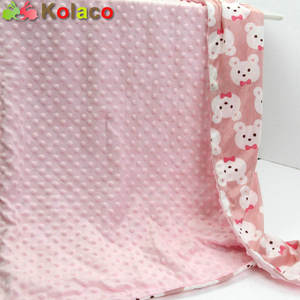 Couverture bébé double couche 102 * 76 cm, douce et confortable, en laine d'agneau, motif amusant, tendance, vente en gros de couvertures bébé - Product Image 4