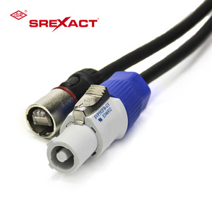 Conector de Salida de Alimentación Hembra SREXACT con Pantalla LED Gris de 3 Pines, 20A, 250V para Aplicaciones de Audio y Video SVP592FB-GY - Product Image 6