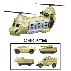Ensemble de jouets pour garçons EPT en plastique, <span class=keywords><strong>avion</strong></span> de <span class=keywords><strong>transport</strong></span> <span class=keywords><strong>militaire</strong></span> et voiture à friction pour jeu d'imitation - Product Image 3