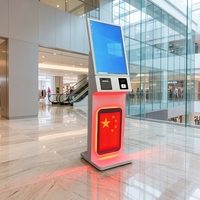 Kiosco Todo en Uno con Pantalla Táctil Capacitiva de 15.6/18.5 Pulgadas, Kiosco Android para Gestión de Visitantes, Kiosco de Autoservicio para Restaurantes