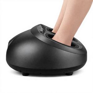 Masajeador de Pies Shiatsu Personalizado con Rodillos, Calor, Presión de Aire, Control Remoto Inalámbrico, Recargable por USB, Eléctrico - Product Image 1