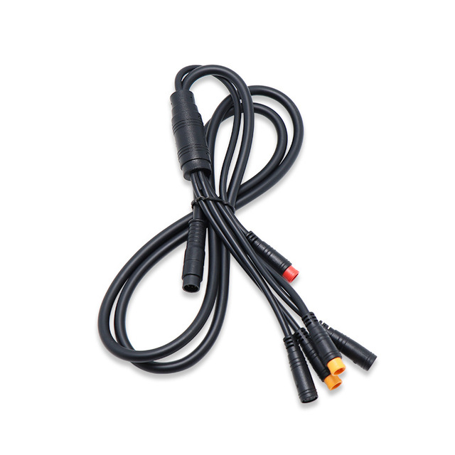 M8 2-7 High-Stability Waterproof Multi-Plug Adaptor Male Female Docking 4-Pin PCBS Aviation for Electric Vehicles Copper Contact