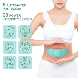 Unidade <span class=keywords><strong>TENS</strong></span> Sem Fio Estimulador Muscular Massajador para Alívio da Dor 12 Modos 20 Intensidades Máquina <span class=keywords><strong>TENS</strong></span> EMS Portátil - Product Image 3