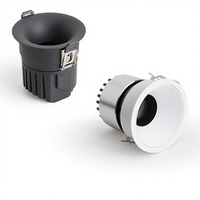 Bao pour spots LED encastrés à effet mural Little Hill, usage domestique, 98 CRI, faible lumière bleue, spectre complet, bord étroit, anti-éblouissement