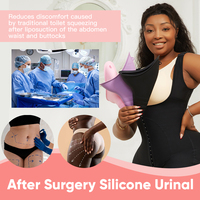 Vente flash : Urinoir en silicone pour femme, réutilisable, pour uriner debout après une chirurgie, pour le camping, les voyages en plein air