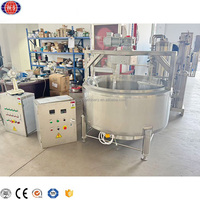 Machine de fabrication de fromage mozzarella pour usine laitière à petite échelle