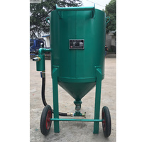 Machine de sablage manuelle industrielle portable et durable sans poussière pour le métal (vente en gros)