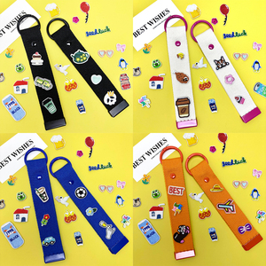 Patch Bordir Mini Kartun 32mm dari Poliester Tenun, Tempel Panas, Tahan Lama, Gantungan Kunci Tempat Koin untuk Dekorasi Topi dan Tas - Product Image 5