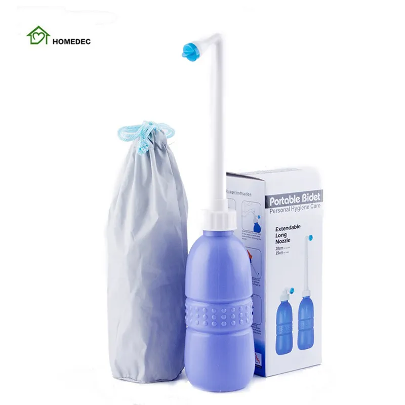 Spruzzatore portatile per Bidet da viaggio flacone per Bidet portatile comodo con borsa da viaggio 400ML