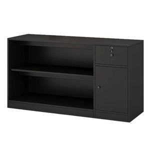 Comptoir de réception de bar minimaliste moderne avec armoire de rangement, comptoir de salon de beauté et de spa - Product Image 3