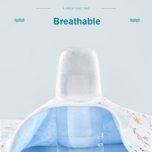 Tapis à langer portables réversibles en <span class=keywords><strong>coton</strong></span> et bambou, respirants, imperméables, absorbants et lavables pour bébés et coussinets d'incontinence – Vente en gros - Product Image 4
