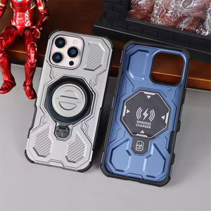 Ốp lưng điện thoại chắc chắn Heavy Duty Defender dành cho iPhone 17 16 15 14 13 Pro Air Max, chống sốc, bảo vệ toàn diện, có chân đế - Product Image 4