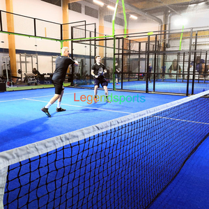ขายโรงงานโดยตรงสนามพาเดลในร่มแบบพาโนรามาสนามเทนนิสพาย - Product Image 2