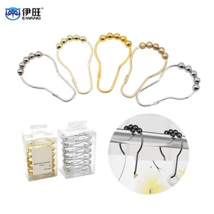 EWANG - Juego de Cortinas Decorativas para Baño con Ganchos, Varios Colores, Venta al por Mayor - Product Image 1