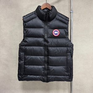 Gilet matelassé sans manches pour homme, couleur unie, col montant, fermeture éclair, épais, décontracté, avec empiècement décoratif - Product Image 3