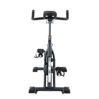 Máquina de gimnasio para interiores de alta calidad, pantalla táctil electrónica, ajuste de altura, volante magnético, bicicleta giratoria para Fitness en casa