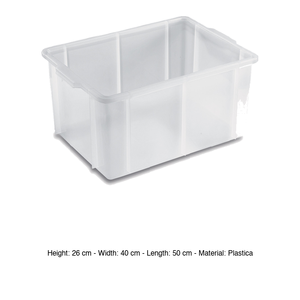 ลังจัดเก็บแบบซ้อนได้ Giganplast ขนาด 50 x 40 x 26 ซม. อุปกรณ์จัดเลี้ยง อุปกรณ์ร้านอาหาร ขายส่ง - Product Image 3