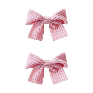 Lindos Lazos para el Cabello de Niñas Pequeñas de 7.5cm, Pinzas para el Cabello con Lazos de Tela, Pasadores para el Cabello, Accesorios para el Cabello de Niñas Pequeñas - Product Image 3