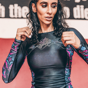 <span class=keywords><strong>Ropa</strong></span> Fightbro Splicing Rash Guard para <span class=keywords><strong>mujer</strong></span> - Product Image 4