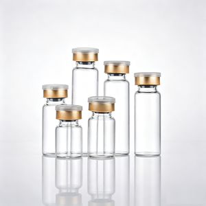 Flacon en verre transparent de 2 ml, 3 ml, 4 ml, 5 ml, 7 ml, 8 ml, 10 ml, 15 ml, 20 ml avec <span class=keywords><strong>bouchon</strong></span> à clapet pour liquides oraux médicaux, petits flacons de suppléments - Product Image 5