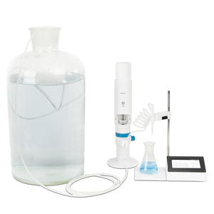 Bureta Digital IKEME 10/25/50ml con Precisión <span class=keywords><strong>de</strong></span> ±0.2% para Calidad del <span class=keywords><strong>Agua</strong></span>, DQO, Jugo, Vino, Punto Final <span class=keywords><strong>de</strong></span> pH, Titulador Electrónico <span class=keywords><strong>de</strong></span> Laboratorio con Agitador - Product Image 5