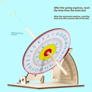 Kit Esperimento Scientifico Fai-da-Te Modello Gnomone - Giorno Solare Equatoriale - Antico Dispositivo per la Misurazione del Tempo - Progetto Scientifico per Scuole Primarie - Product Image 4