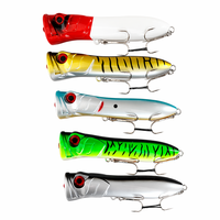 Leurre de pêche flottant pour gros gibier, 5 couleurs, 18 cm, 108 g, pour thon GT, eau salée, appât artificiel dur, usage intensif, rivière, lac