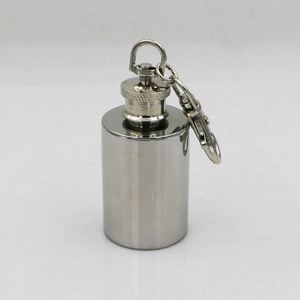 Modern 1 Oz Stainless Steel Vacuum Insulated Mini <b>Flask</b> with Leak-Proof Lid for Travel - Product Image 5
