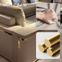 Ensemble de canapés de luxe au design moderne et de grande taille, canapé personnalisé pour grand salon, meubles haut de gamme