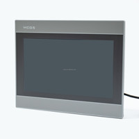 Dispositivo de Automatización Industrial con Pantalla Táctil HMI MCGS, Carcasa de Aluminio y Resolución de 1024x600