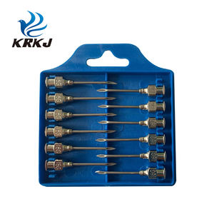 Jarum Suntik Baja Tahan Karat dengan Hub Kuningan untuk Hewan Ternak (Babi/Hewan/Ayam) dengan Sistem <span class=keywords><strong>Luer</strong></span> <span class=keywords><strong>Lock</strong></span> - Product Image 6