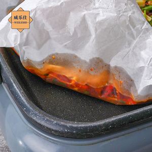 Papier sulfurisé 50 g/m² résistant à la chaleur, respirant, sans agent fluorescent, plusieurs spécifications, pour aliments, avec revêtement silicone - Product Image 3