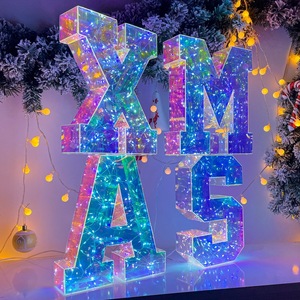Combinaison créative de chiffres et lettres anglaises lumineuse et colorée pour cadeau express transfrontalier - Product Image 1