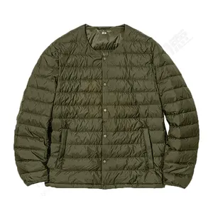Custom logo Men Padded Coats Nylon Jacket Coat Warm Winter Men Jacket high quality fashion style