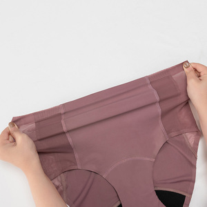 2024 Offre Spéciale réutilisable femmes coton <span class=keywords><strong>Anti</strong></span> <span class=keywords><strong>fuite</strong></span> <span class=keywords><strong>culotte</strong></span> <span class=keywords><strong>menstruelle</strong></span> lavable post-partum étanche période <span class=keywords><strong>culotte</strong></span> sous-vêtements menstruels - Product Image 6