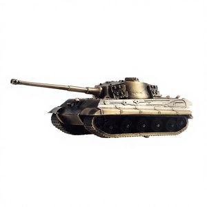 Miniature de char en métal bronze - Véhicule blindé moulé sous pression pour la <span class=keywords><strong>d</strong></span>écoration <span class=keywords><strong>d</strong></span>'étagère, de bureau ou de <span class=keywords><strong>voiture</strong></span> |   Ornement de collection de style industriel, cadeau - Product Image 1