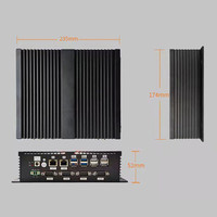 OEM Rockchip RK3399Pro 4K UHD Salida Equipo de publicidad Industrial Mini PC Android Box