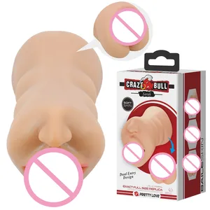 Oraler Masturbator für Männer Masturbation Muschi vaginales Sexspielzeug für Männer Erwachsenenprodukte realistische Gummi-Vagina sexy Muschi