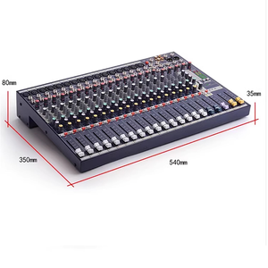 Console de mixage audio professionnelle GAX-EFX20 avec effets de réverbération numérique et interface USB - Product Image 4