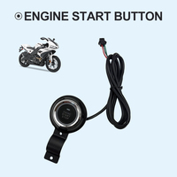 Bouton de démarrage de moto 12V à commande vocale, système d'alarme antivol pour démarrage à distance, arrêt et verrouillage - Vente chaude